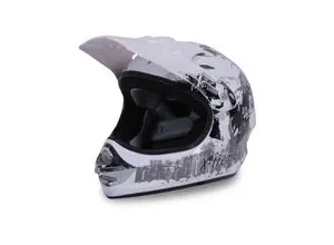 Actionbikes Motors Motorradhelm X-Treme Kinder Crosshelm in weiß von Actionbikes Motors