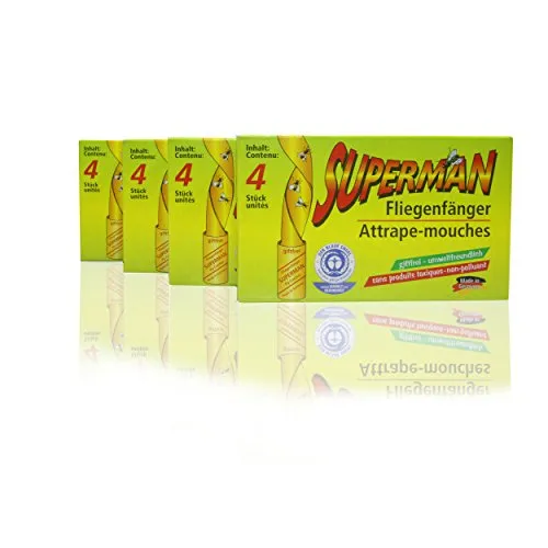 Stück Fliegenfänger Leimrollen Fliegenfalle Insektenfalle Fruchtfliegenfalle 16