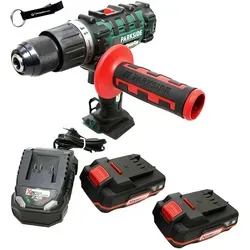 PARKSIDE® 20 V Akku-Schlagbohrschrauber PSBSA 20-Li mit 2 Akkus und Ladegerät - Vielseitiger PARKSIDE® 20 V Akku-Schlagbohrschrauber PSBSA 20-Li für Bohren und Schrauben, inkl. 2 Akkus (2Ah) und Ladegerät. Kompakt, handlich und ideal für den Heimwerker.