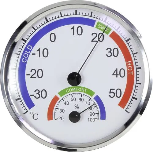 Thermo-Hygrometer Silber TH101E