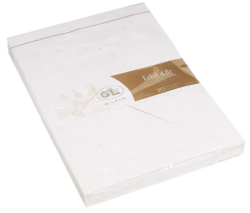 G. LALO Blattgoldpapier Umschläge 22,9x16,2cm C5 100g, 20 Stück Blattgold 20700L