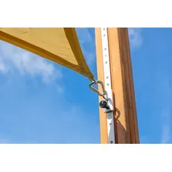 Gleitschienen mit höhenverstellbarer Öse 100 cm