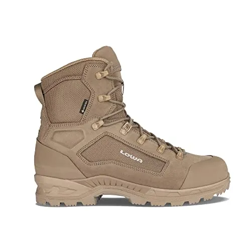 LOWA BREACHER S GTX MID Einsatzstiefel (41 EU, Coyote) - Hochwertige Arbeits- & Schutzkleidung mit GORE-TEX-Membran für Wasser- und Winddichtigkeit, ideal für anspruchsvolle Einsätze.