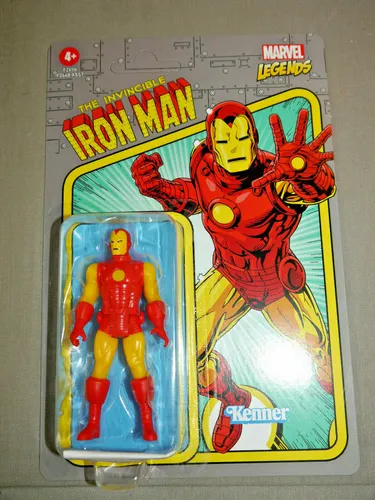 Marvel Legends Retro Wave 2  Iron Man Hasbro ( KB)R