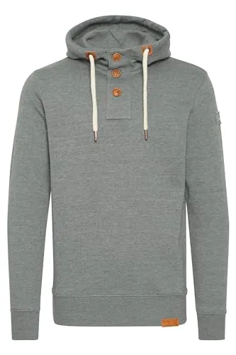 !Solid TripStrip Herren Kapuzenpullover Hoodie - Kapuzenpullover für Herren mit weichem Fleece-Innenfutter, ideal für lässige Looks und nachhaltige Mode durch recycelte Materialien.