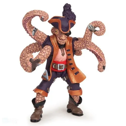 PAPO - Große Figur - Mutant Pirate Octopus, Kinderspielzeug ab 3 Jahren - Fantastische Seeabenteuer und Schlachten für Junge Phantasie.