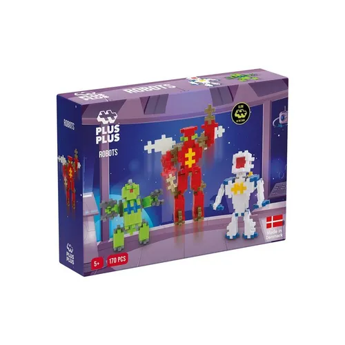 Plus Plus konstruktorius Robotai, 170 detali 9603828
