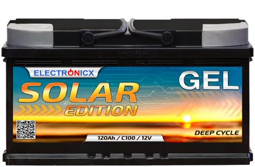 Produktbild Electronicx Solar Edition Gel Batterie 120 AH 12V