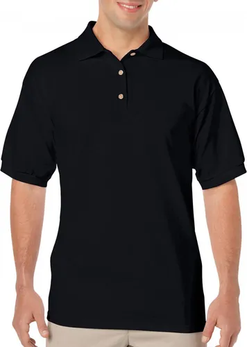 Gildan 8800 | Herren Jersey Poloshirt - Farbe: Black - Größe: M