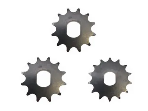 Ritzel Set 12 13 14 Zähne passend für Simson S51 S53 S70 SR50 SR80 KR51/2 – Kettenritzel 1/2 x 5,4 – für 415er Kette – 3-teiliges Set