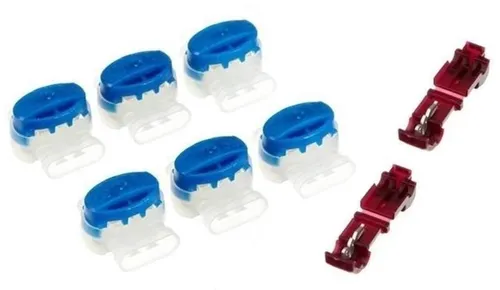 Kabel Verbinder + 2 Anschlussklemmen für Landroid Worx S*** M*** L*** - 3M 6