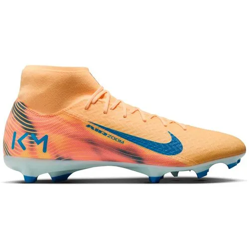 Nike Mercurial Superfly 10 Academy FG/MG Kylian Mbappé - Orange - Erlebe explosive Geschwindigkeit mit dem Nike Mercurial Superfly 10 Academy FG/MG. Der Fußballschuh bietet optimalen Halt und Traktion auf Rasen und Kunstrasen – ideal für ambitionierte Spieler.
