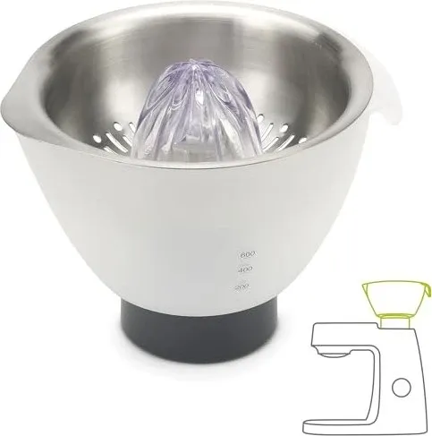 Kenwood Zitruspresse AT312 (AWAT312B01) - Zubehör Küchengeräte, leistungsstarke Zitruspresse für frischen Saft mit einfachem Handling und elegantem Design.