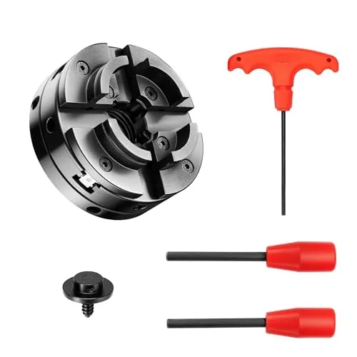 Wiltec Ersatz Spannfutter für Drechselbank