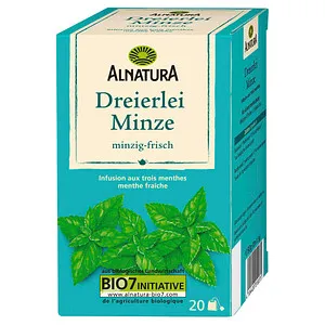 ALNATURA Dreierlei Minze Bio-Tee 20 Portionen