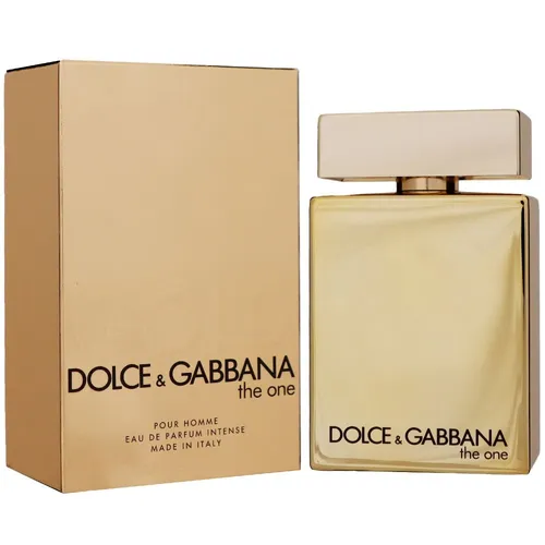 Dolce & Gabbana The One Gold Eau De Parfum Intense Uomo 100 Ml - Herrendüfte mit einer fesselnden Mischung aus holzigen und würzigen Noten, perfekt für den stilbewussten Mann, der Eleganz und Anziehungskraft ausstrahlt.