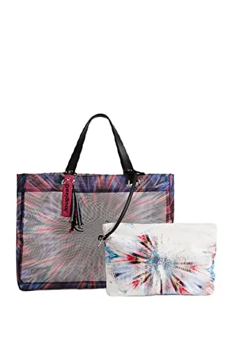 Desigual Damen BOLS_CALEIDOSCOPE ME Shopper, Blau in blau von Desigual