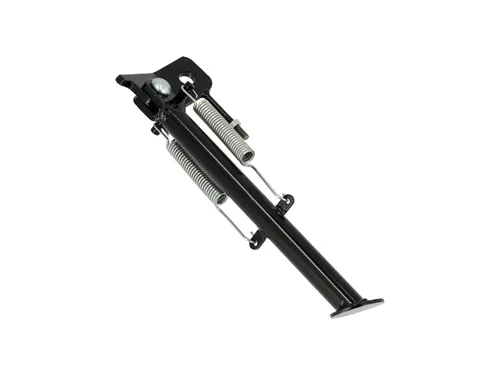 Seitenständer mit 2 Federn, schwarz