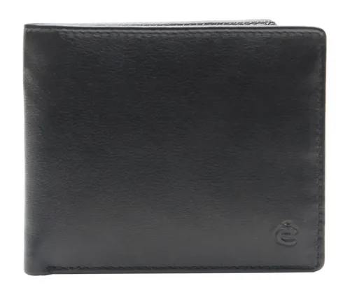 Esquire Kartenetui Compact - Elegantes Design - Hochwertiges Etui aus 100% Leder mit RFID Blocker, bietet Platz für 6 Karten und ist perfekt für die Hosentasche.