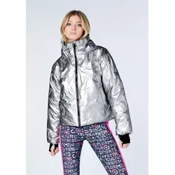 Chiemsee Steppjacke silberfarben L (44/46) von Chiemsee