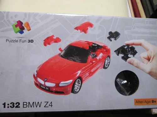 Herpa 3D-Puzzle BMW Z4 M 1:32 transparent-rot