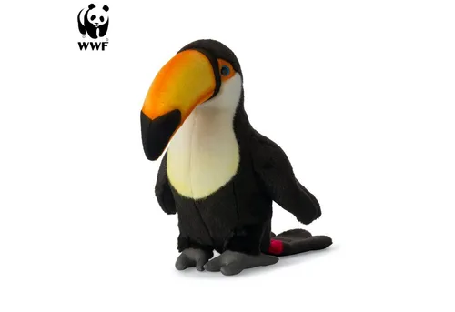 WWF Plüschtier Tukan 35cm - Kuscheltiere: Flauschiger Tukan mit hohen Qualitätsstandards, ideal für Babys und Kleinkinder. Mit jedem Kauf unterstützen Sie die wichtige Arbeit des WWF.