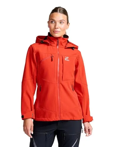 Hiball Softshell Jacket Damen Aurora Red, Größe:S in pink von RevolutionRace