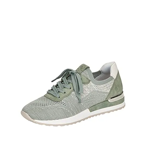 Remonte Damen R2538-54 Slipper, 54, 38 EU - Atmungsaktives Design - Slipper & Mokassins für Damen mit innovativem Knitmaterial und flexibler TR Laufsohle, ideal für warme Sommertage.