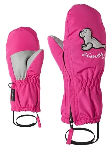Ziener Baby LE ZOO MINIS Ski-Handschuhe - Warmes und atmungsaktives Fitnesshandschuh-Design mit verspielten Tiermotiven, ideal für Wintersport und kalte Tage.