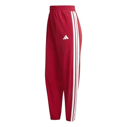 adidas Performance WE 3S WOVEN PT Damen-Sporthose in rot von adidas