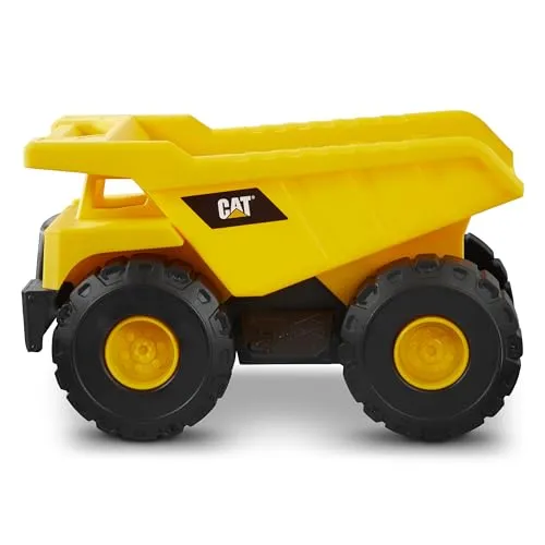 Caterpillar by Funrise 82031 Caterpillar CAT Tough Rigs Kipplaster Baufahrzeug, Gelb Schwarz