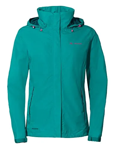 VAUDE Women's Escape Light Jacket - Leichte Regenjacke für Damen - Funktionsjacke aus 100% umweltfreundlichen Materialien, atmungsaktiv, wasserdicht und ideal für wechselhaftes Wetter. Perfekt für Radfahren und Freizeitaktivitäten.