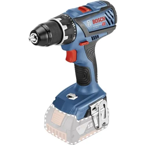 Bosch Professional 18V System Akku Bohrschrauber GSR 18V-28 - max. Drehmoment 63 Nm, ergonomisch und kompatibel mit AMPShare Akku-System