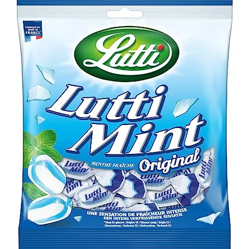 Lutti Mint, Menthe Fraîche, Minzbonbons, 250g