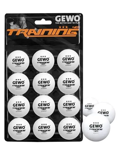 GEWO Tischtennisbälle Training 40+ von GEWO