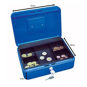 WEDO Geldkassette 145303X Größe 3 blau