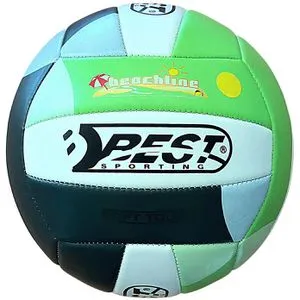 Best-Sporting Beachvolleyball California, 10141, Größe 5, grün/schwarz, 280 Gramm, Trainingsball