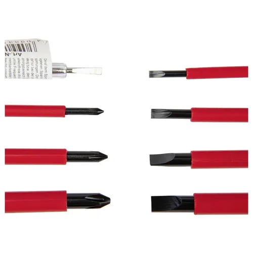 Brüder Mannesmann M11240 Werkzeugset Elektriker 11-teilig im Koffer - Schraubsets für Elektriker, ideal für Arbeiten an unter Spannung stehenden Teilen bis 1.000 Volt, inklusive praktischer Aufbewahrung im Koffer.