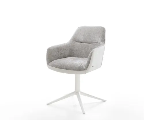 DELIFE Polsterstuhl Pejo-Flex in weiß von Delife