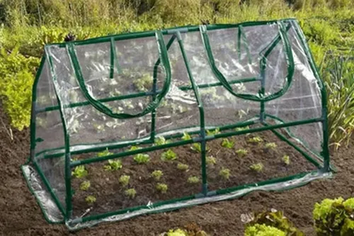 Parkside Folien Frühbeet Gewächshaus Treibhaus Pflanzen Gemüse Kräuter 120x60cm