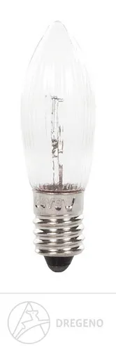 Riffelkerze E10 46V/3W - 100 Stück im Karton - Hochwertige Riffelkerzen für stimmungsvolle Beleuchtung in Wohnräumen. Ideal für Dekoration und Bastelprojekte. Kompakt und vielseitig einsetzbar.