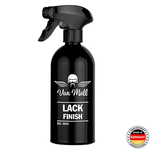 Lackpflege Lack Finish 500 ml Lotuseffekt versiegelt Lack Polycarbonat Gummi