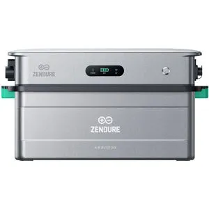 Zendure SolarFlow 2400 AC mit AB3000X - 2880 Wh Powerstation - Powerstation mit KI-Energiemanagement und erweiterbarem LiFePO4-Speicher. Ideal für Photovoltaik-Anlagen, bietet bis zu 17,28 kWh Kapazität und ist einfach zu installieren.