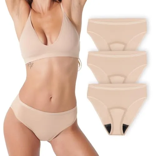 Siegmund Care Damen Slip XXL - Waschbare Hygieneunterwäsche - Inkontinenzeinlagen für Frauen mit bis zu 60ml Saugfähigkeit, atmungsaktiv und wiederverwendbar für diskreten Schutz bei Blasenschwäche.