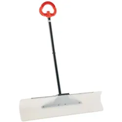 VEVOR Schneeschaufel, 915x1250mm Schneeräumer mit ergonomischem Griff, HDPE-Schaufelblatt, Schneeräumwerkzeug, tragbarer Schneeschieber zum Reinigen von Einfahrten, Treppen und Gehwegen