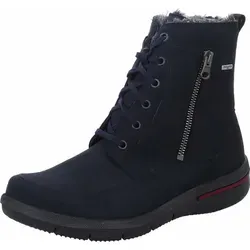 Waldläufer Hadessa 395972-191-194 Schnürstiefelette - Wanderschuhe für Damen, wasser- und windabweisend dank Waldläufer-Tex-Membrane, mit kuscheligem Innenfutter und praktischen Reißverschluss für einfachen Einstieg.