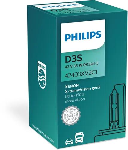Philips | D3S X-tremeVision gen2 35W (1 Stk.) (42403XV2C1)