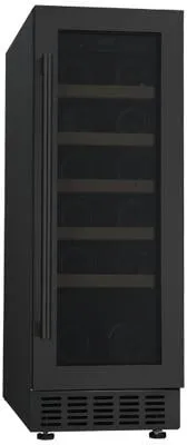 PKM UWTS56-20G Unterbau-Weinkühlschrank - Weinkühlschrank für 20 Flaschen mit hochwertiger Holzeinlage, ideal für die Unterbaumontage in Küchenzeilen und bietet elektronische Temperaturkontrolle.