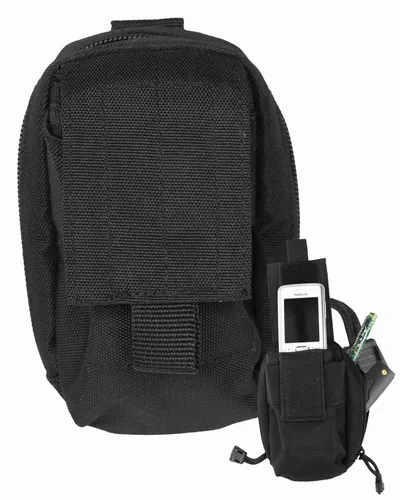 Gürteltasche Koppeltasche Gepolstert Military Army Airsoft Outdoor Schwarz