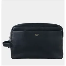 Braun Büffel Kulturbeutel GOLF 3.0 Wash Bag - Eleganter Kulturbeutel aus feinem Rindleder, ideal für Reisen. Mit praktischem Design und stilvollem Look bietet er ausreichend Platz für Ihre Pflegeprodukte.
